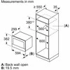 Įmontuojama mikrobangų krosnelė Bosch BEL7321B1