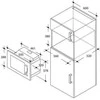 Įmontuojama mikrobangų krosnelė Samsung MS22T8254AB