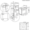 Įmontuojama orkaitė AEG 7000 serija, MealAssist with SteamCrisp, NBR7P631SB, su maisto termometru