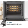 Įmontuojama orkaitė Bosch 2 serijos, HBG571EB4, 71 l