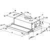 Įmontuojamas gartraukis Faber Flexa NG GLASS BK A60