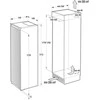 Įmontuojamas šaldiklis Gorenje G600, FNCI517E62WF, 235 l