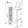 Įmontuojamas šaldytuvas Whirlpool WHC18T132
