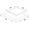 Įmontuota dujinė kaitlentė MPM MPM-45-GMH-16