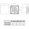 Ištraukimo ventiliatorius Vlano A-100 Baltas (Pap. komplektacija) x1A100, 4251354701624+4251354701747