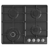 Gorenje | Kaitlentė | GW641EXB | Dujos | Degiklių / virimo zonų skaičius 4 | Sukamosios rankenėlės | Juodas