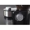 Kavamalė Caso | Kavos malūnėlis | Barista Crema | 150 W | Kavos pupelių talpa 240 g | Puodelių skaičius 12 vnt(s) | Juodas