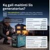 Konner & Sohnen Inverterinis generatorius 2000W, KS 2000i S KÖNNER amp SÖHNEN