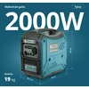 Konner & Sohnen Inverterinis generatorius 2000W, KS 2000i S KÖNNER amp SÖHNEN