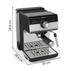 Krups Authentic+ XP384E10 Pusiau automatinis Espresso Kavos aparatas 2 L +DOVANA Lavazza kavos pupelės
