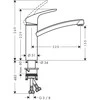 Maišytuvas Hansgrohe Focus E2 31806800