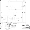 Šaldytuvas Maišytuvas Kernau KWT 06A PO Deep Juodas 60011