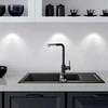 Plautuvės maišytuvas Franke Sirius L, Chromas/Onyx