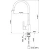 Rubineta Virtuvinis maišytuvas FLEXY-33 (WT)