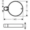 Muilinė Hansgrohe Casetta 28678000