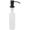 Muilo dozatorius Mexen Oval, 320 ml, Juodas, 6601320-70