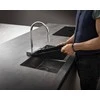Nuvarvėjimo indas Hansgrohe F14, 40963000, juodas matinis