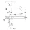 Omnimount Praustuvo maišytuvas Omnires Y 1210NCR Y chrom