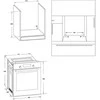 MPM MPM-45-BO-20 Orkaitė, juoda