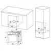 MPM-63-BO-28 built-in electric orkaitė Juodas