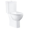 Grohe BauCeramic pastatomas wc su Rimless su QR/SC dangčiu, baltas