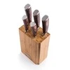 Peilių rinkinys G21 Gourmet Nature 5 vnt + bambuko dėklas 6002218
