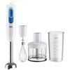 BRAUN MultiQuick 2 Rankinis maišytuvas MQ20236MWH, 600W, Nerūdijantis plienas blades, Baltas/mėlynas