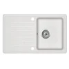 Plautuvė AQUASANITA NOTUS SQ101AW 710 Alba -Su ekscentriniu ventiliu