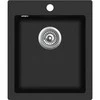 Plautuvė AQUASANITA SIMPLEX SQS100W 601 Juodas - Metallic, uždaromas ventilis