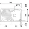 Plautuvė Franke MOX 611 101.0009.921