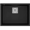 Plautuvė Quadron DAVID 50 HQD5542U7-BS, 550x420x225 anglies juoda/plieno