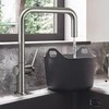 Plautuvės maišytuvas Hansgrohe Talis M54, U 220, 1jet, 72806800, nerūd. plieno
