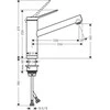 Plautuvės maišytuvas Hansgrohe Zesis M33, 74805000, chromo