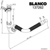 Plautuvės sifonas BLANCO 137262
