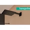 Potinkinės, termostatinės dušo sistemos komplektas Hansgrohe Raindance E 27939670, juodas matinis