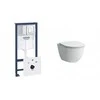 Potinkinio rėmo ir pakabinamo klozeto komplektas Grohe 38827000 + Laufen H8669570000001