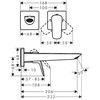 Potinkinis praustuvo maišytuvas Hansgrohe Logis, 71256670