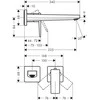 Potinkinis praustuvo maišytuvas Hansgrohe Metropol 32526000