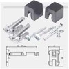 Werit P Potinkinis WC rėmas WERIT JOMO 174-91101300-00