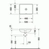 Praustuvas DURAVIT Starck 3, 030549