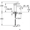 Praustuvo maišytuvas Grohe Essence 23590001