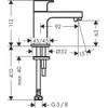 Praustuvo maišytuvas Hansgrohe Vernis Shape 71592670