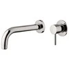 Praustuvo maišytuvas montuojamas iš sienos Flexdoccia Matrix 33310.05.2CR+00400.05.2CR, chromas