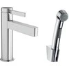 Praustuvo maišytuvas su bide dušeliu Hansgrohe Finoris, 76210000, chromo
