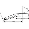 Rankinis dušas Hansgrohe Rainfinity 130 3jet, juodas 26864670