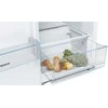 Šaldytuvas Bosch KSV36NWEP 2 serija, Baltos spalvos