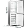 Šaldytuvas Gorenje NRK418ECS4