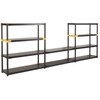 Sandėliavimo lentyna GROSFILLEX WORKLINE 2.0, 105×39×175 cm