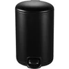 Šiukšliadėžė Kapitan 3 L 96 00 03 55 juoda matinė