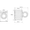 Skalbimo mašina BEKO BM1WFSU36233WPBB